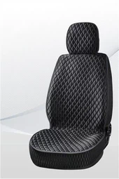 Plaid PU چرمی کار سیٹ کشن