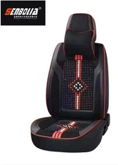 لکڑی کے موتیوں والی کار سیٹ کشن