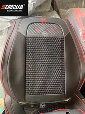 ٹیسلا لیدر آئس سلک کار سیٹ کشن